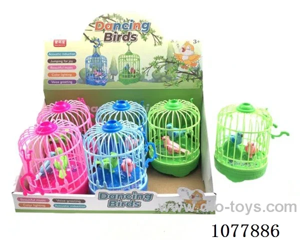 Voice controlled bird cage for two birds W L/M