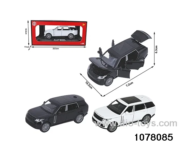1:28 Alloy Car in window box