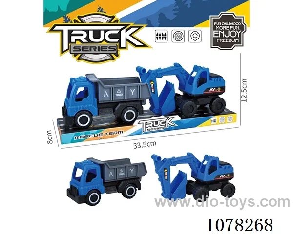 free wheel Construction truck