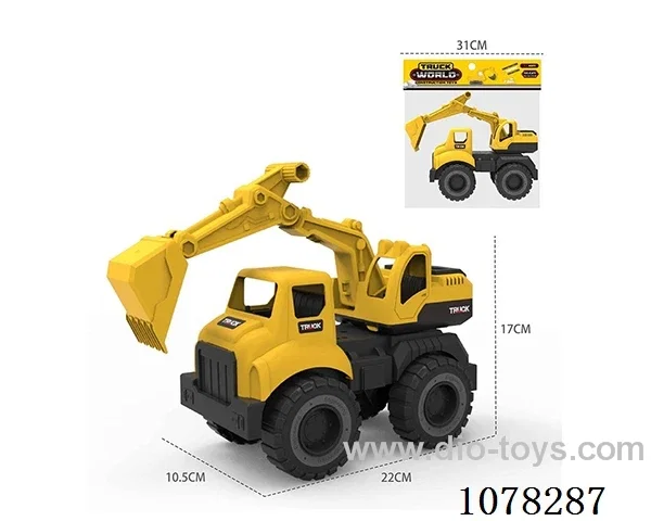 free wheel Construction truck