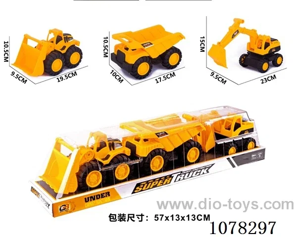 free wheel Construction truck