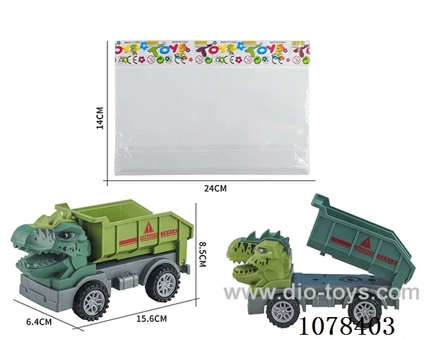 free wheel dinosaur car