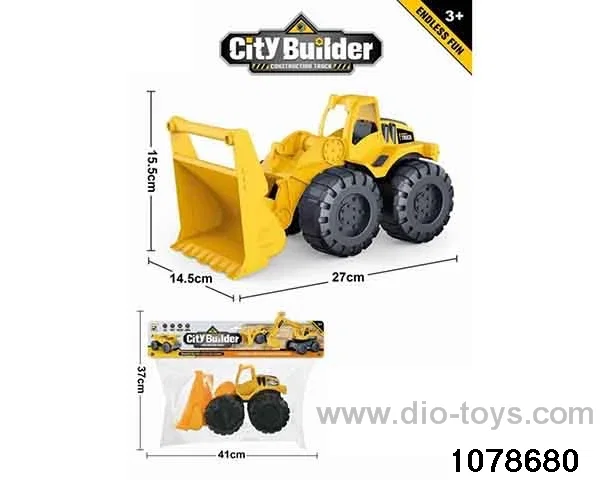 bulldozers in PP bag with header