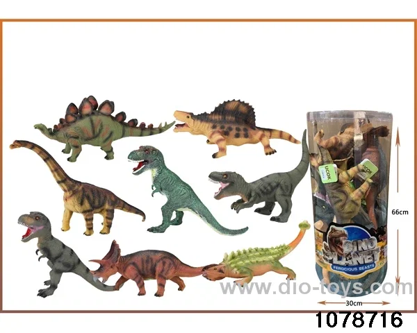 50cm vinly dinosaur with ic（8pcs/barrel）