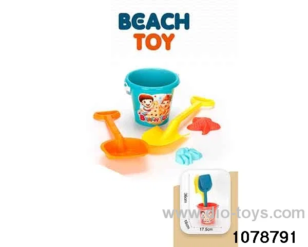 5pcs beach toy in Net bag