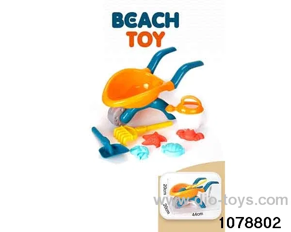 8pcs beach toy in Net bag