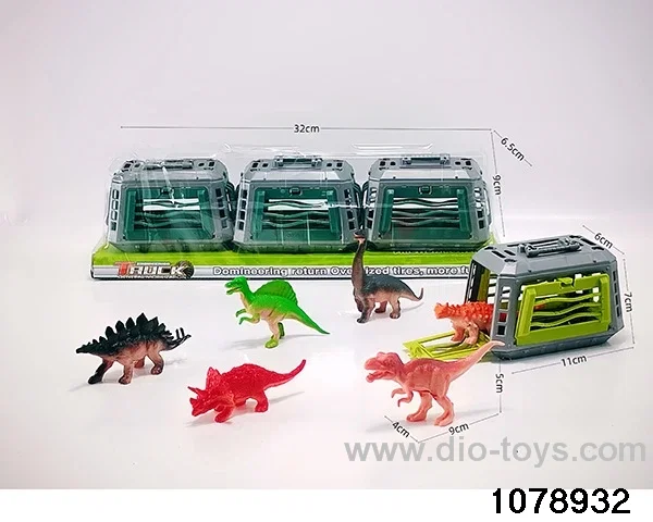 dinosaurs in PVC cover