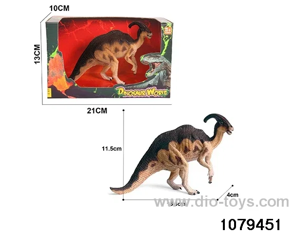 Dinosaur in window box