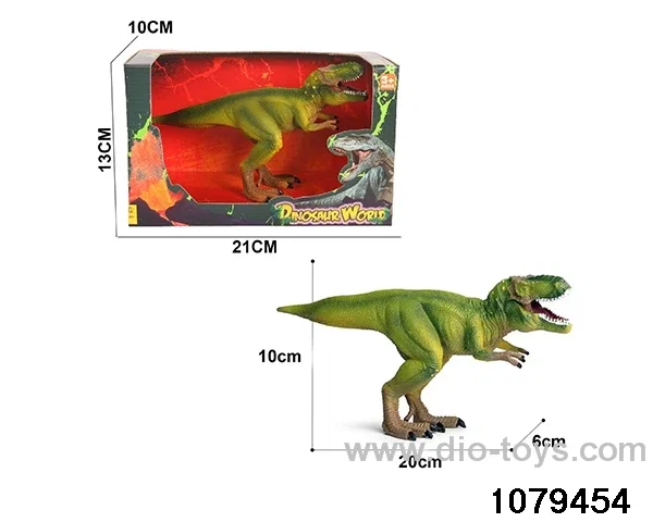 Dinosaur in window box