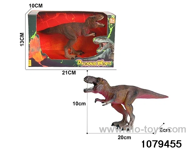 Dinosaur in window box