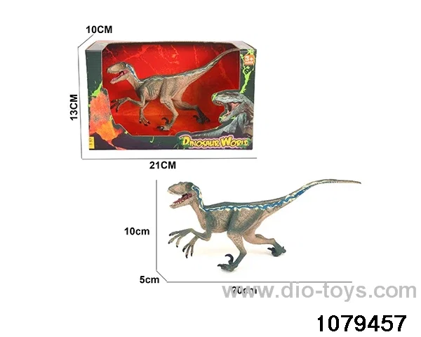 Dinosaur in window box