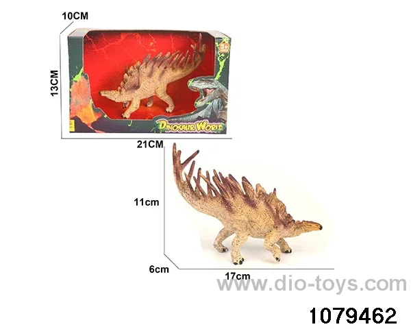 Dinosaur in window box