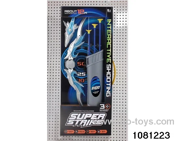 bow and arrow in display box