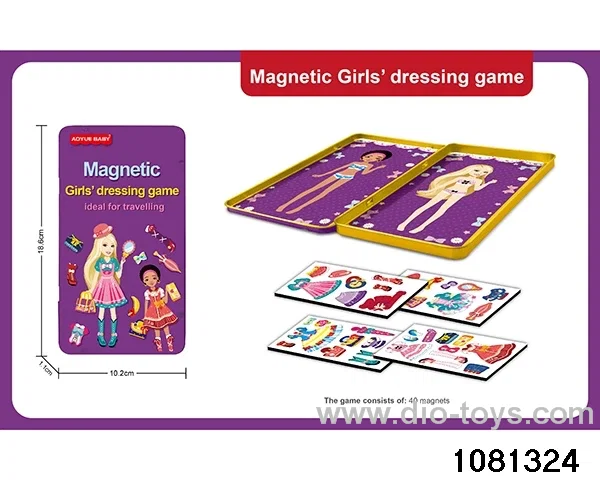 Cute Girl Dressup in opp bag