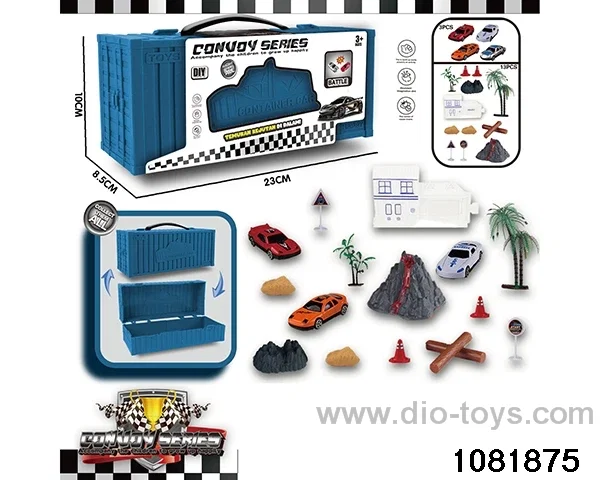 City Container in paper card