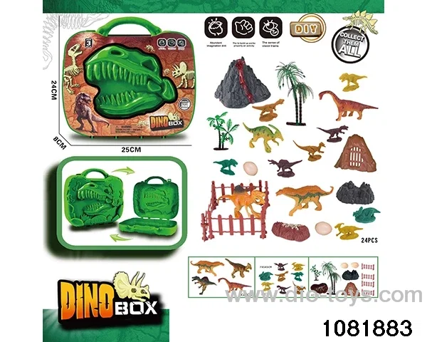 Dinosaur Set in paper card