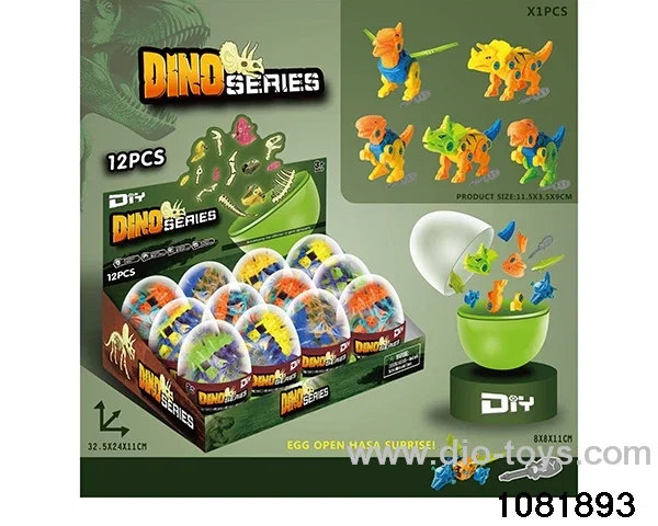 Disassembling Dinosaur Eggs in display box