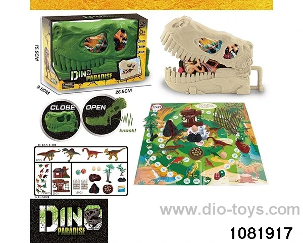 Dinosaur Set in window box