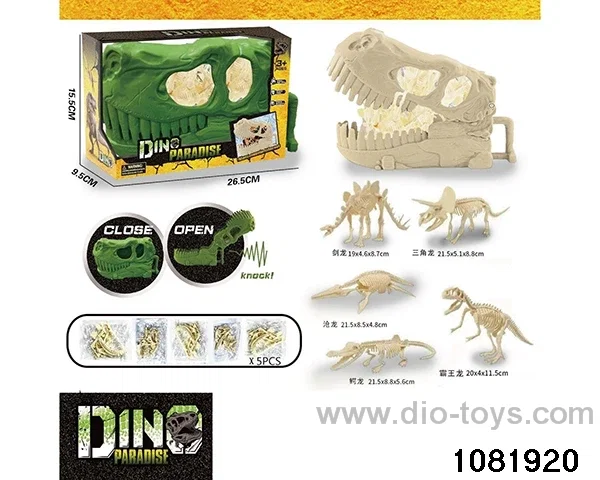 Dinosaur Set in window box