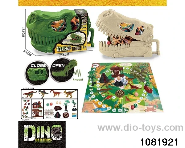 Dinosaur Set in paper card