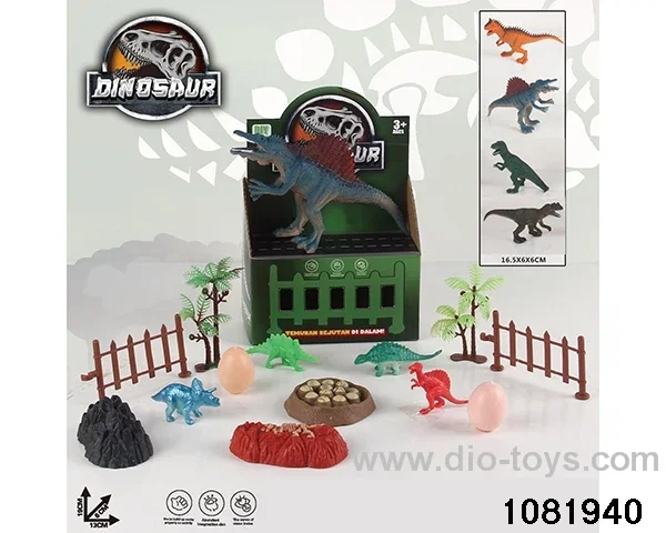 Dinosaur Set in window box