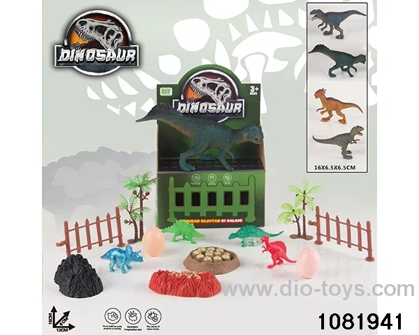Dinosaur Set in window box