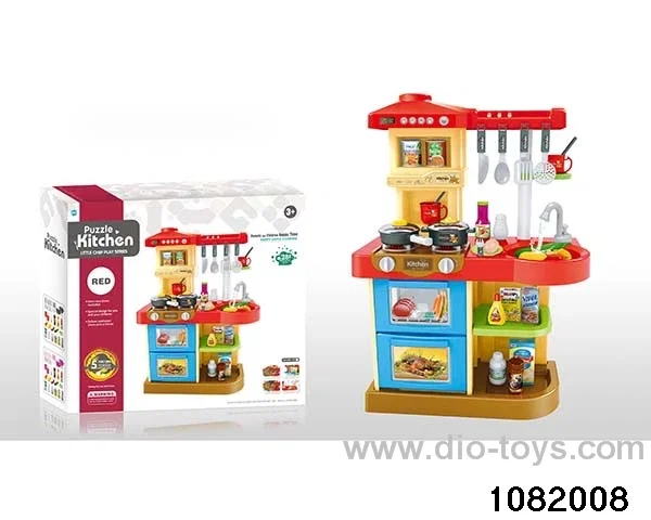 Cutlery table with light and music in color box
