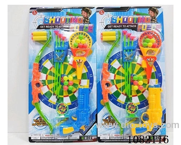 gun toys in blister card