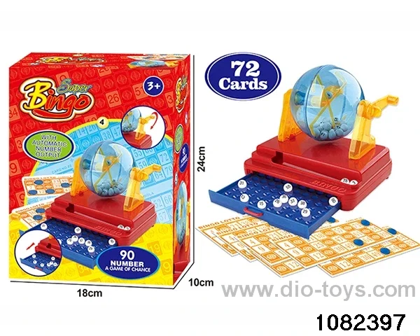 manual lottery machine in color box