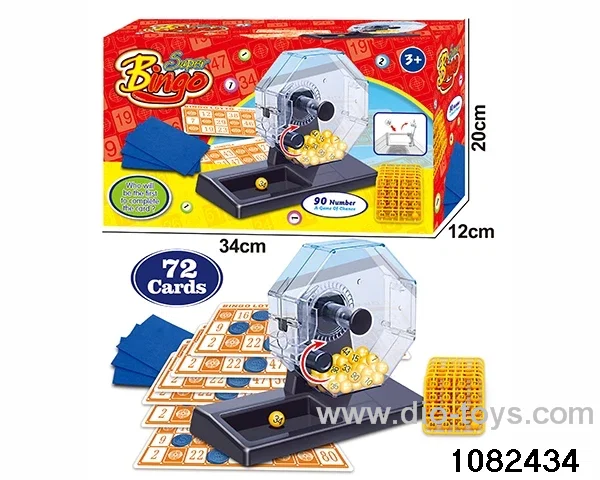 manual lottery machine in color box