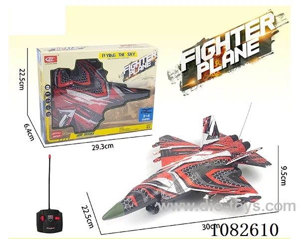 4ch rc warplane