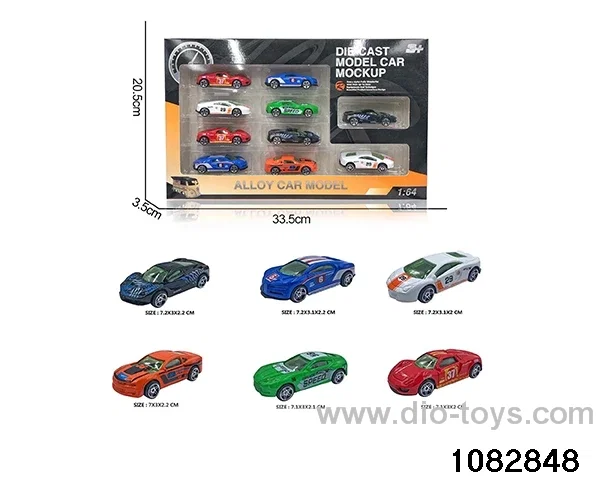 1:64 Alloy Car Set in window box