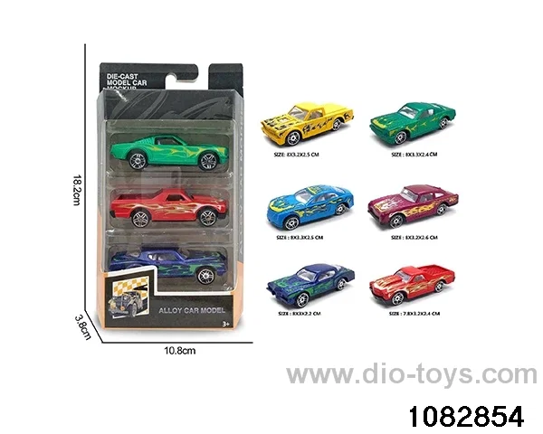 1:64 Alloy Car Set in window box