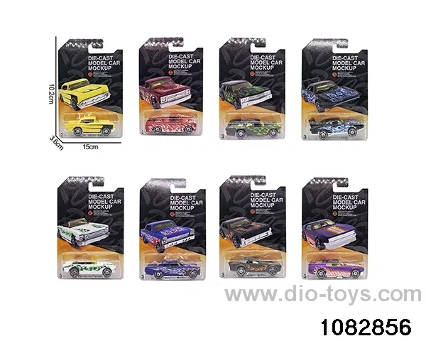 1:64 Alloy Car Set in Blister card