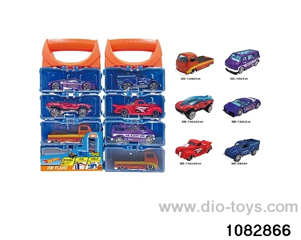 1:64 Alloy Car Set in Plastic box