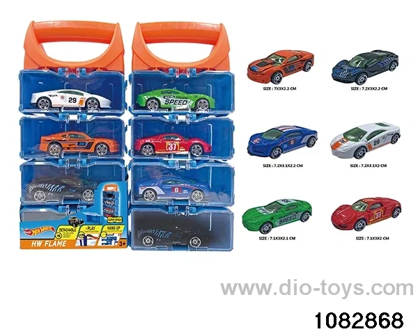 1:64 Alloy Car Set in Plastic box
