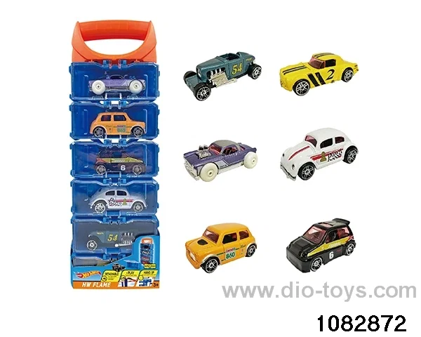 1:64 Alloy Car Set in Plastic box