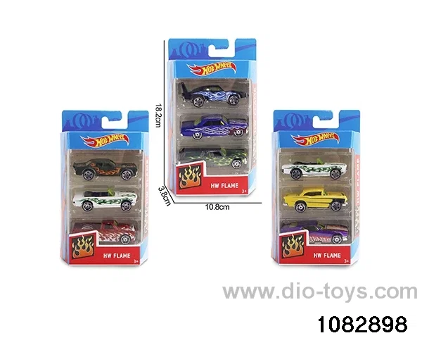 Alloy Car Set in window box