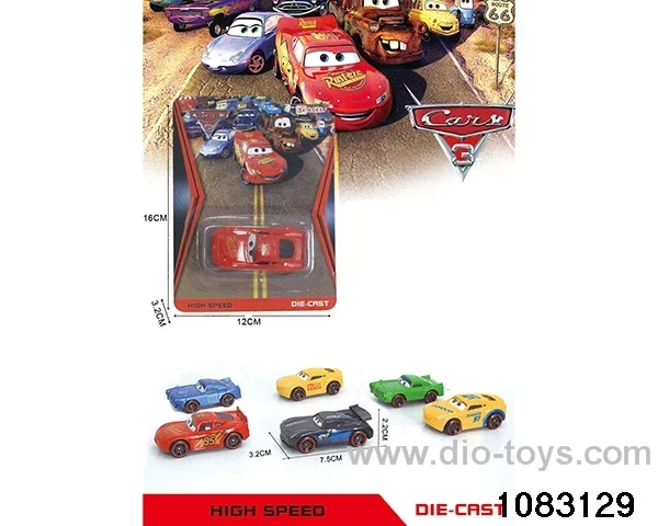 Scooter Alloy Car Set in Blister card