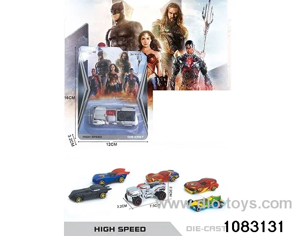 Scooter Alloy Car Set in Blister card