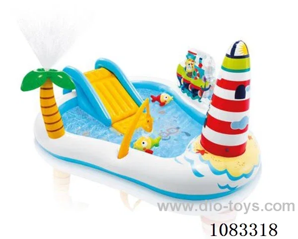 Inflatable swimming pool