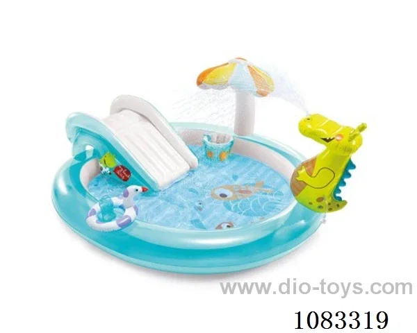 Inflatable swimming pool