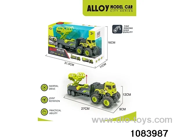 Alloy Inertia Vehicle in color box
