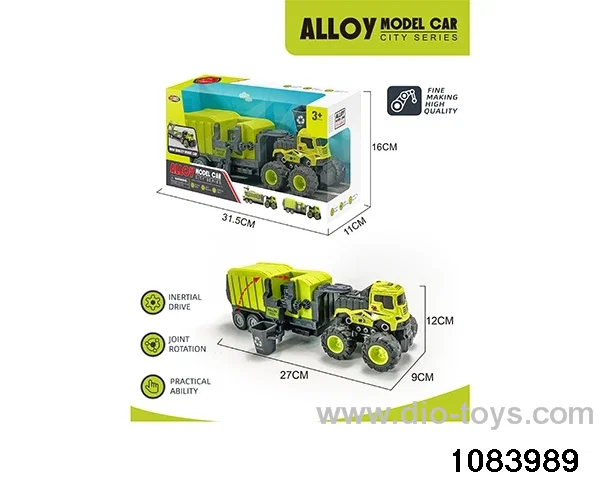 Alloy Inertia Vehicle in color box