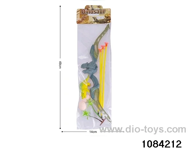 Dinosaur Set in poly bag header