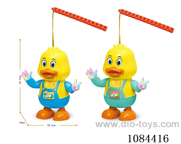Dancing little yellow duck lantern