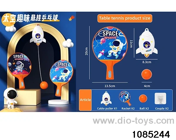 Hanging table tennis balls in PP bag with header