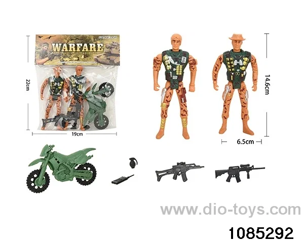 Military sets in bag