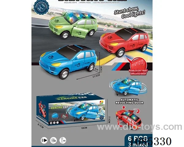 B/O rotary door opening car