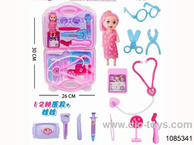 doll kitchen set in blister card